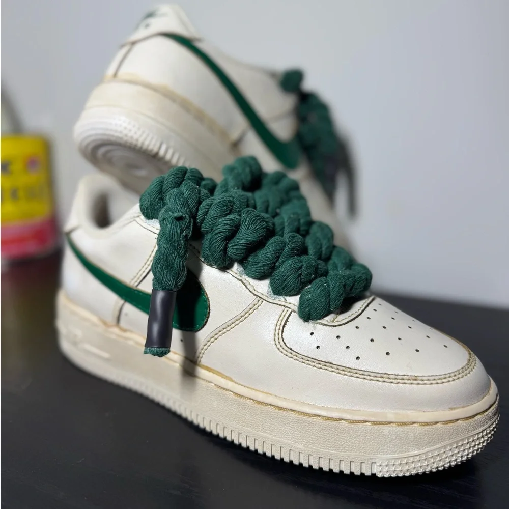 Nike Air Force 1 Custom Coffee Dyed W Sz 8.5, Y7 - Picture 4 of 8
